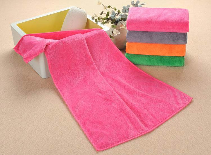 Microfiber Barber Shop Special Dry Hair Towel For Beauty Salon - ZEYTONCART