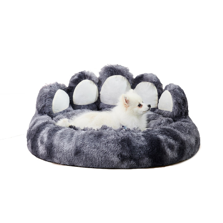 Cute Dog Bear Paw Shape Dog Bed, Dog Beds & Furniture For Small And Medium Dogs, Cozy Plush Cute Cat Beds For Indoor Cats - ZEYTONCART