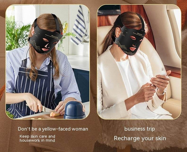 New Infrared Phototherapy Beauty Apparatus Face Led Color Light Skin Rejuvenation Beauty Mask - ZEYTONCART