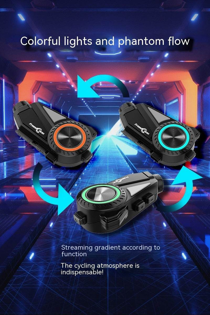 Motorcycle Helmet Intercom Bluetooth Headset Driving Recorder R3 - ZEYTONCART