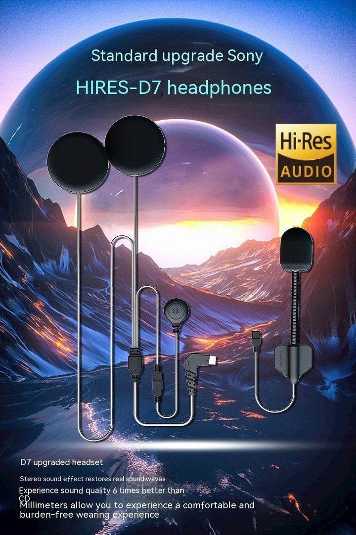 Motorcycle Helmet Intercom Bluetooth Headset Driving Recorder R3 - ZEYTONCART