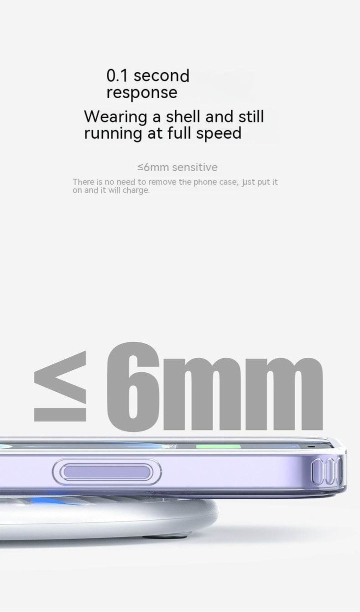 Two-in-one Desktop Wireless Charger Suitable For Mobile Phone Bluetooth Headset - ZEYTONCART