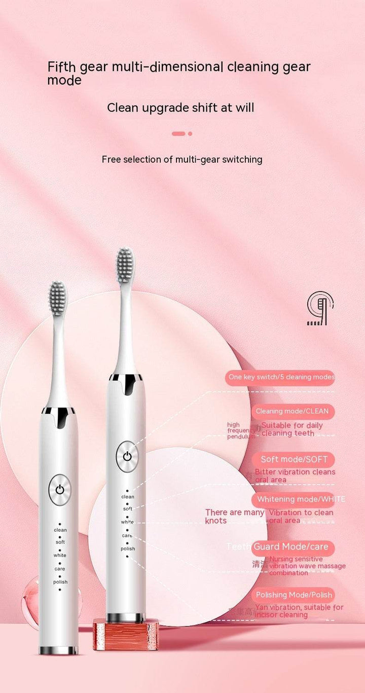 Electric Toothbrush Rechargeable Waterproof Electric Toothbrush - ZEYTONCART