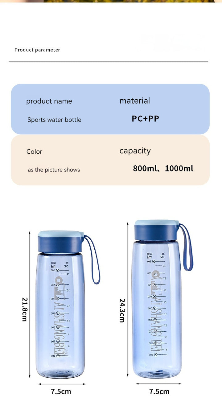 Sports High Temperature Resistant Outdoor Anti-fall Super Large Capacity Fitness Sports Bottle - ZEYTONCART