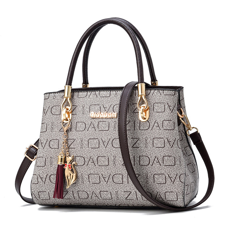 Printed Fashion Ladies Handbags Big Bags All-match Single Shoulder Messenger Bag - ZEYTONCART