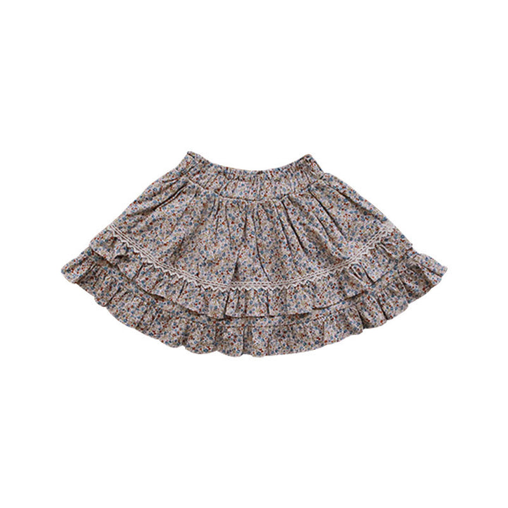 Fashion Floral Girl Floral Fluffy Cake Skirt Skirt - ZEYTONCART