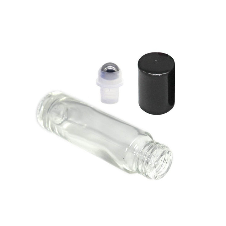5/10ml Glass Essential Oil Roller Ball Bottles - ZEYTONCART