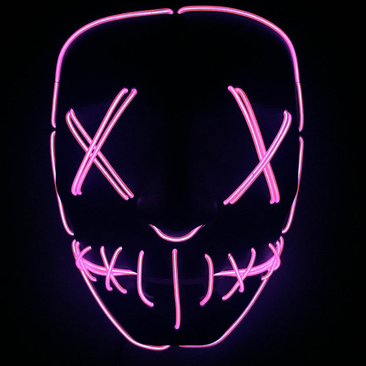 Halloween Led Glowing Full Face Mask - ZEYTONCART