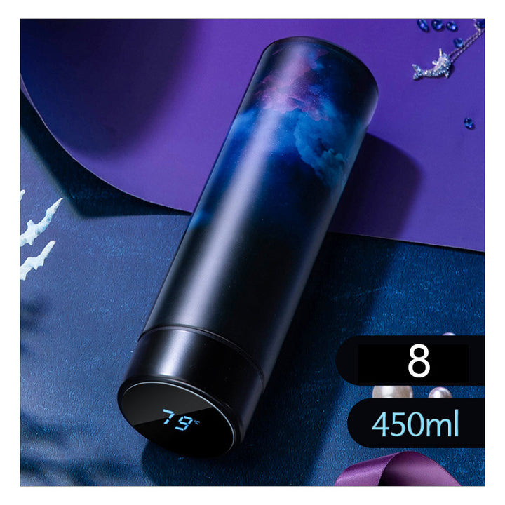 Insulation Cup 304 Stainless Steel Temperature Intelligent Display Portable Car Water Cup Large Capacity Creative Korean Tea Cup - ZEYTONCART
