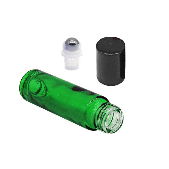 5/10ml Glass Essential Oil Roller Ball Bottles - ZEYTONCART