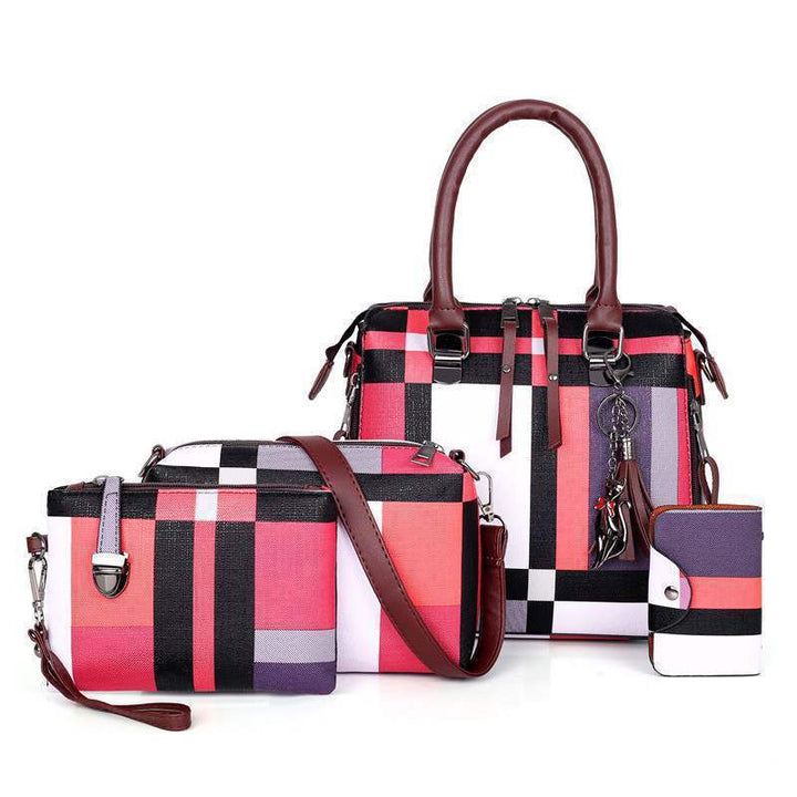 New Luxury Handbags Plaid Women Bags Designer - ZEYTONCART