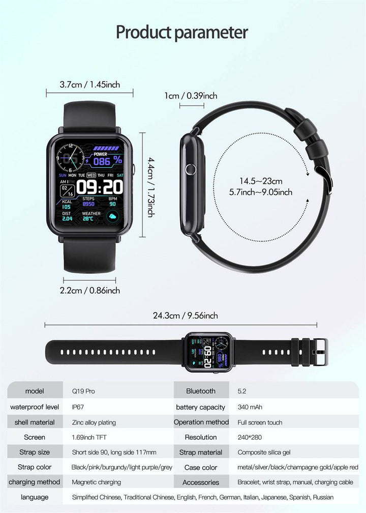 Smart waterproof watch - ZEYTONCART