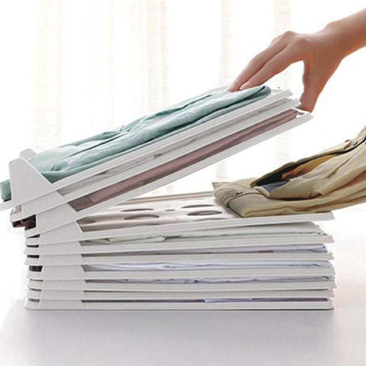 For Ezstax Fast Clothes Fold Board Organization System Travel Closet Drawer Stack - ZEYTONCART