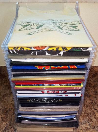 For Ezstax Fast Clothes Fold Board Organization System Travel Closet Drawer Stack - ZEYTONCART