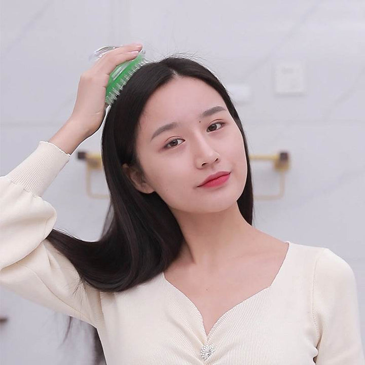 Shampoo Brush Shampoo Artifact Large Head Massage Comb - ZEYTONCART