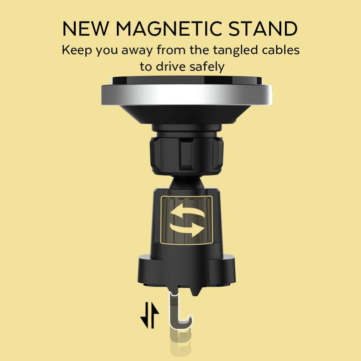 Compatible with Apple, iPhone 12 car magnetic wireless charger - ZEYTONCART
