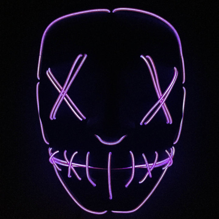 Halloween Led Glowing Full Face Mask - ZEYTONCART