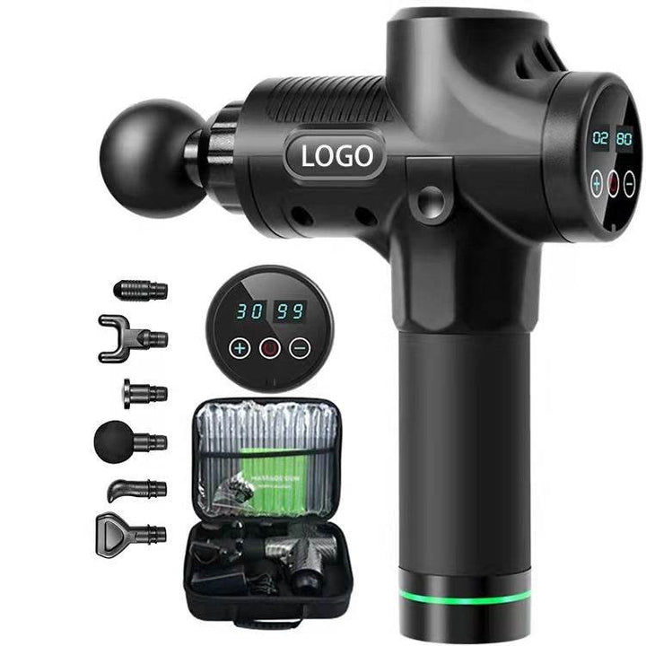 Fascia Massager Massage Gun Muscle Massager Neck Cream Gun Fitness Equipment Massage Gun - ZEYTONCART