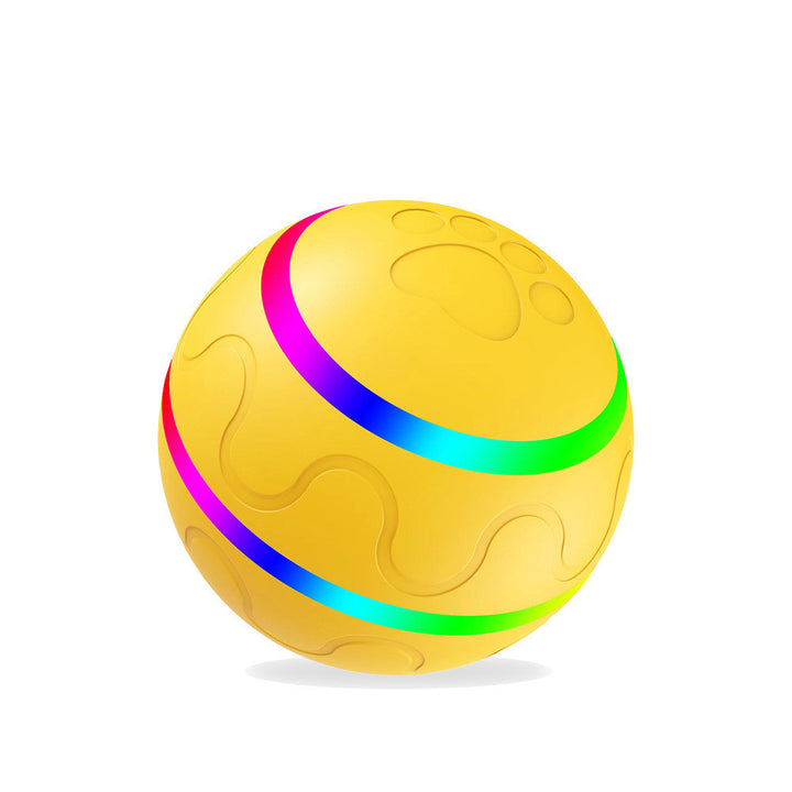 Pet New Cat Wicked Ball Toy Intelligent Ball USB Cat Toys Self Rotating Ball Automatic Rotation Ball - ZEYTONCART