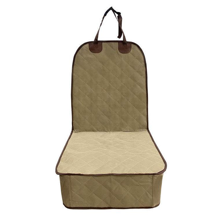 Pet Car Front Seat Cover Protector Waterproof Back Bench Seat Interior Travel Accessories Car Seat Covers Mat With Safety Belt - ZEYTONCART