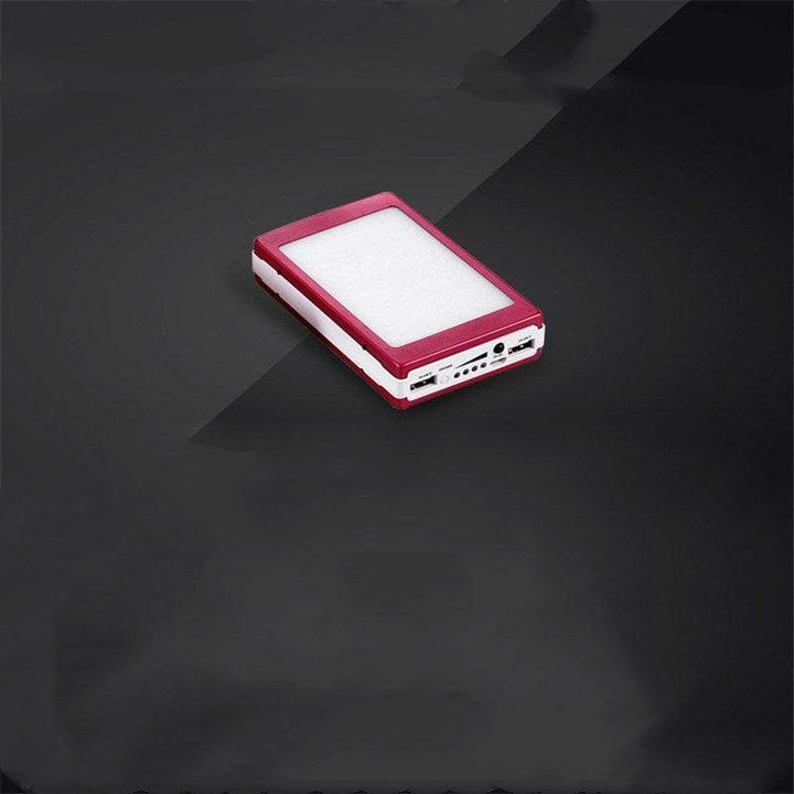 Aluminum alloy camping lamp solar power bank material - ZEYTONCART