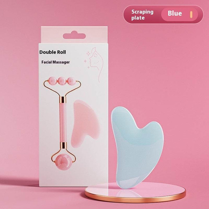Facial Eye Scraping Massage Jade Roller - ZEYTONCART