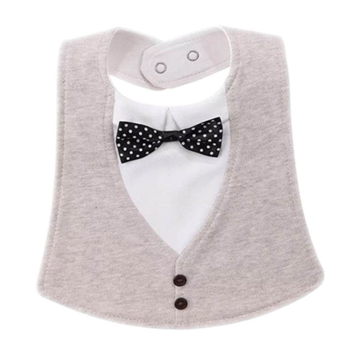 Gentleman Style Bibs Waterproof Baby Bib Novelty Burp Cloths Adjustable Newborn Toddler Infant Accessories - ZEYTONCART