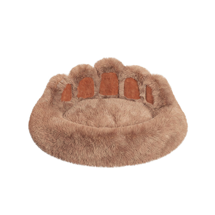 Cute Dog Bear Paw Shape Dog Bed, Dog Beds & Furniture For Small And Medium Dogs, Cozy Plush Cute Cat Beds For Indoor Cats - ZEYTONCART