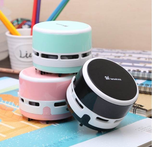 Mini vacuum cleaner cartoon home office car vacuum cleaner desktop dust removal - ZEYTONCART