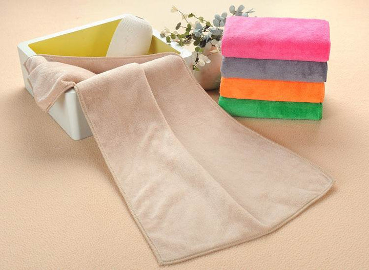 Microfiber Barber Shop Special Dry Hair Towel For Beauty Salon - ZEYTONCART
