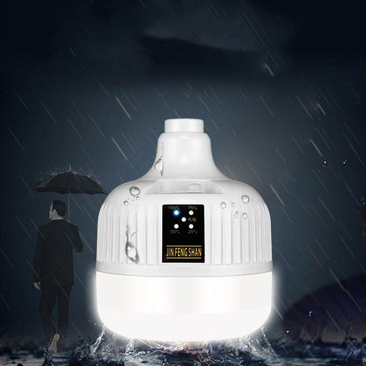 Super Bright Rechargeable Light Bulbs Night Market Stall Household Emergency - ZEYTONCART