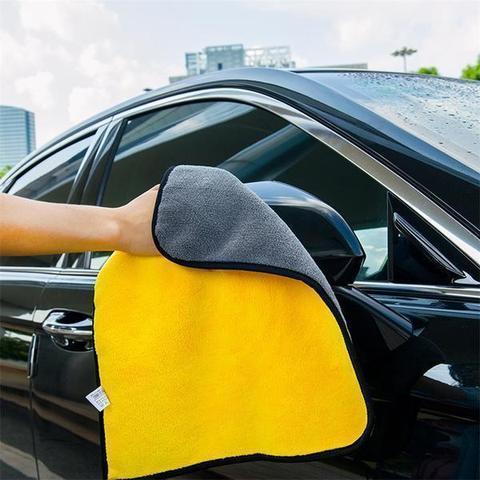 Two-color Couble-sided Car Dual-use Cleaning Car Wash Towel - ZEYTONCART