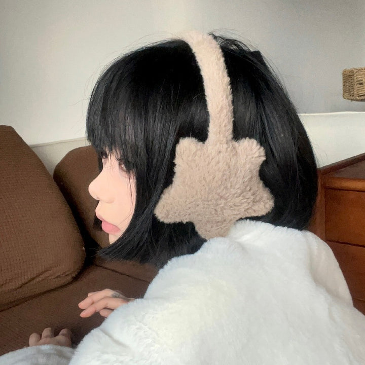 Cute XINGX Winter Student Riding Warm Earmuffs - ZEYTONCART