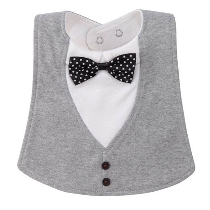 Gentleman Style Bibs Waterproof Baby Bib Novelty Burp Cloths Adjustable Newborn Toddler Infant Accessories - ZEYTONCART