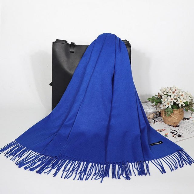 Winter Cashmere Women Scarf Female Luxury Brand Scarves Lady - ZEYTONCART