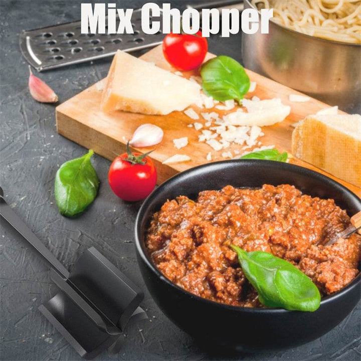 Multifunctional Meat Chopper Heat Resistant Meat Masher Nylon Hamburger Chopper Ground Utensil Non Stick Cookware Tool Kitchen Gadgets - ZEYTONCART
