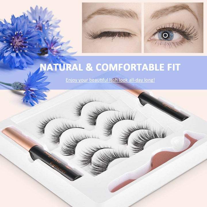 Magnetic false eyelashes - ZEYTONCART