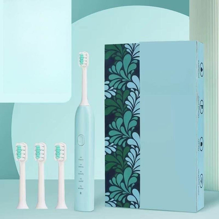 Rechargeable Small Yellow Duck Toothbrush Mute Electric Toothbrush Soft Bristle Waterproof Adult Smart Toothbrush - ZEYTONCART