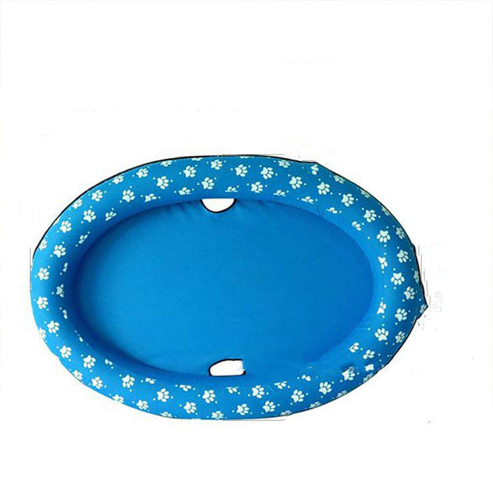 Dog Swimming Pool Inflatable Hammock Pets Pool Floating Bed Spring Summer Swimming Ring - ZEYTONCART