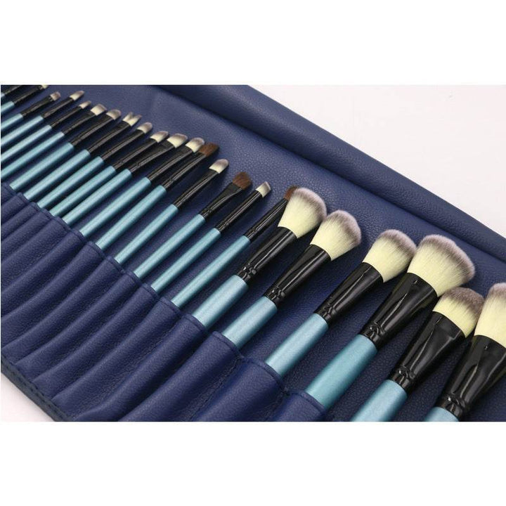 32 blue makeup brushes - ZEYTONCART