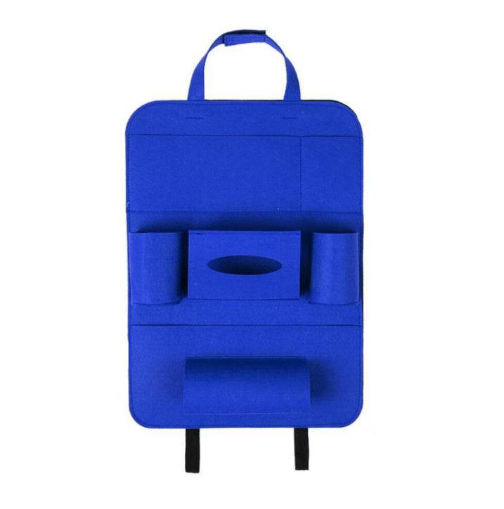 Auto Car Backseat Organizer Car-Styling Holder Multi-Pocket Seat Wool Felt Storage Multifunction Vehicle Accessories Bag - ZEYTONCART