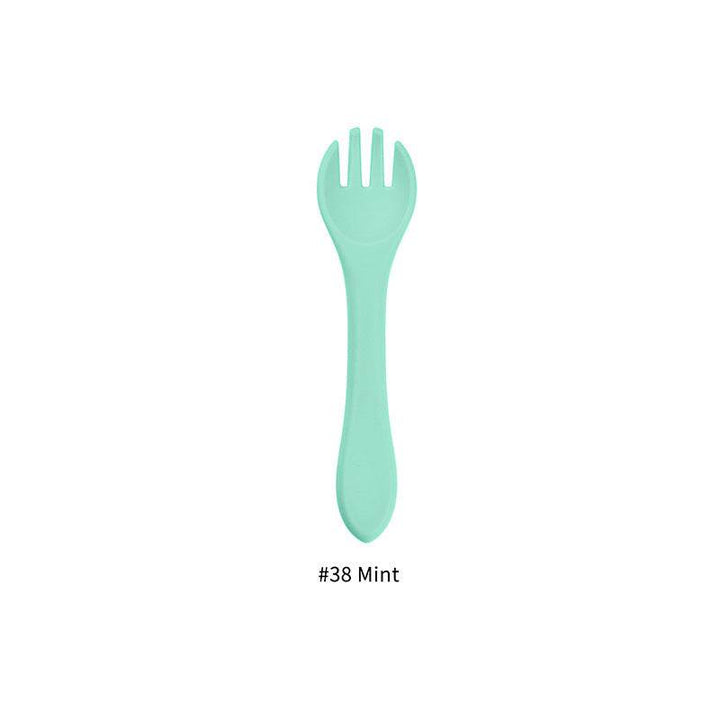 Food Grade Baby Feeding Tableware Silicone Fork - ZEYTONCART