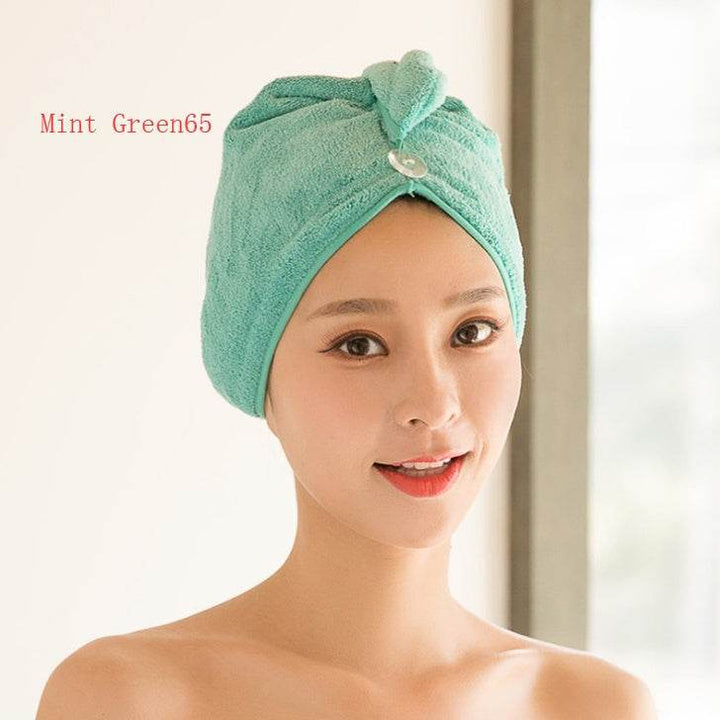 Women's Hair Dryer Cap, Absorbent Dry Hair Towel - ZEYTONCART
