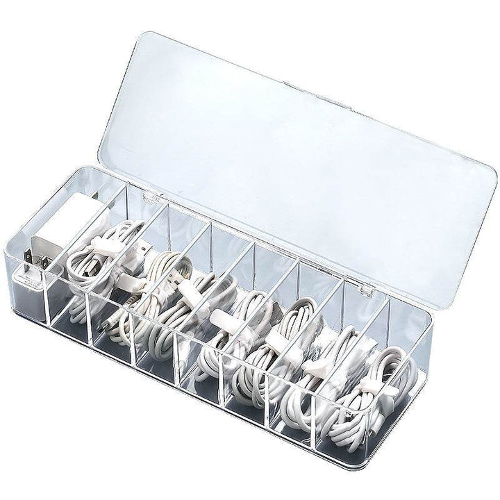 Dust-proof Storage Cable Management Box Hub Organizer Box - ZEYTONCART