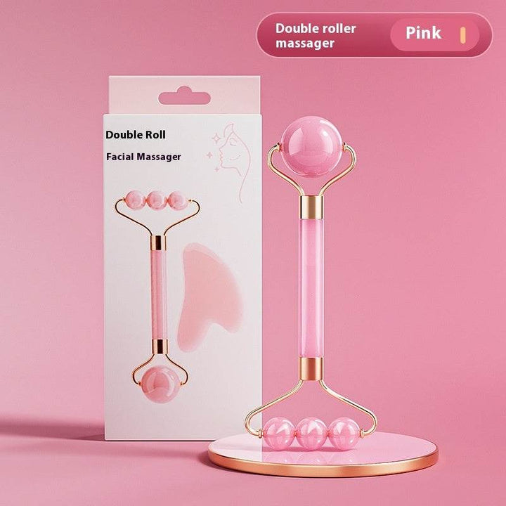 Facial Eye Scraping Massage Jade Roller - ZEYTONCART