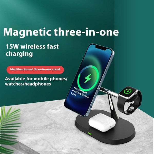 Three-in-one Magnetic Wireless Charger - ZEYTONCART