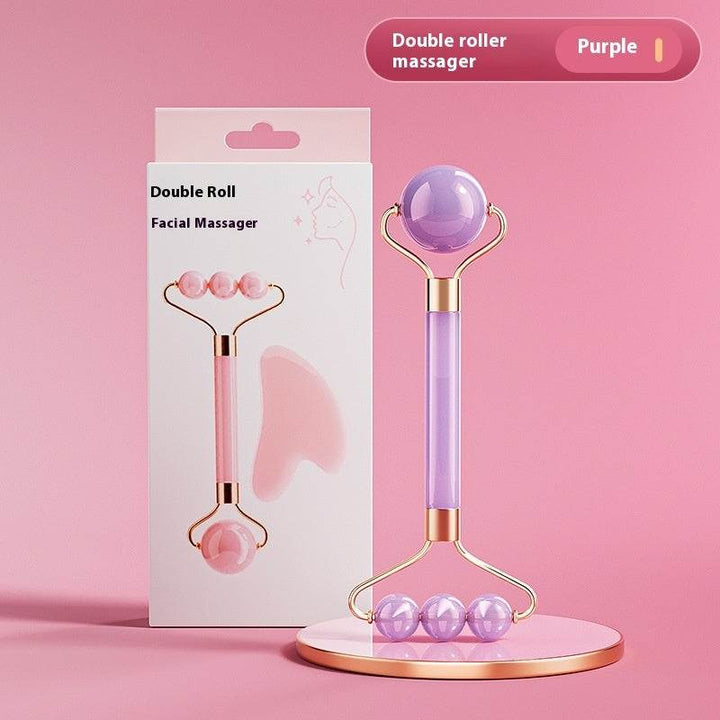 Facial Eye Scraping Massage Jade Roller - ZEYTONCART