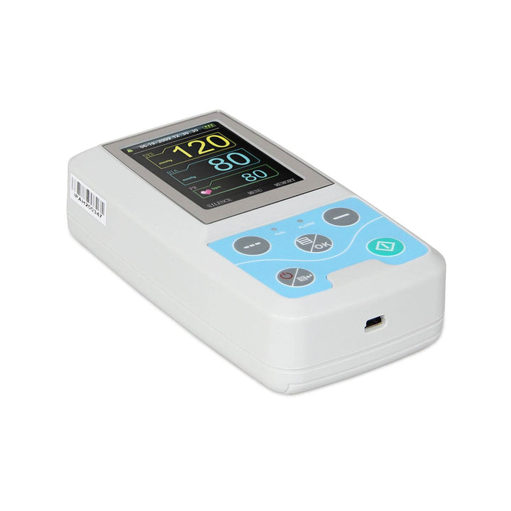 CE FDA Ambulatory Blood Pressure Monitor 24h NIBP Holter ABPM50 3 Cuffs PC Software - ZEYTONCART