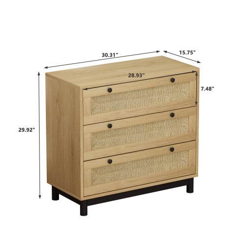 ZytonCart Rope Woven Storage Cabinet for Home Organization - ZEYTONCART