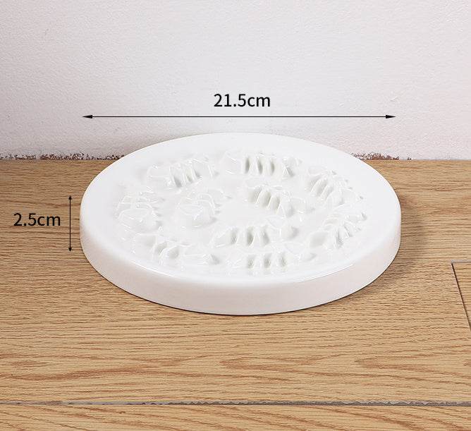 Ceramic Pet Feeder, Slow Feed Cat Bowls For Healthy Eating For Cats And Small Dogs - ZEYTONCART
